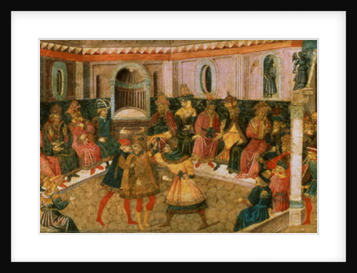 The Death of Julius Caesar, c.1446-50 by Giovanni di Tommaso Angelo