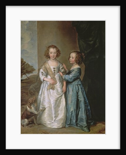 Philadelphia and Elisabeth Wharton, 1640 by Anthony van Dyck