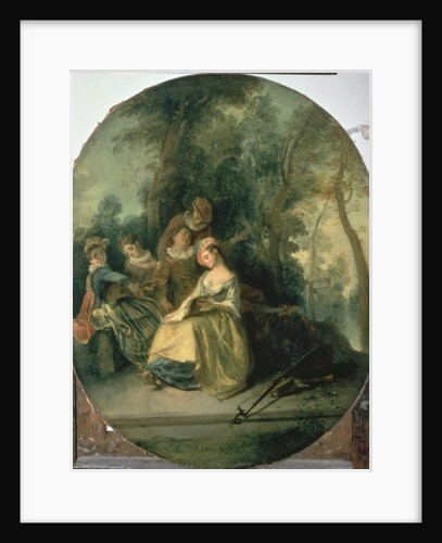 Concert in the Park, 1725 by Nicolas Lancret