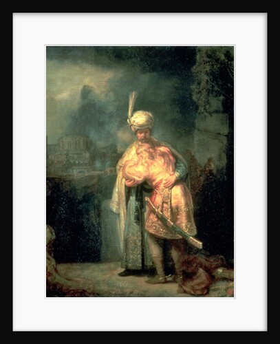 David and Jonathan, 1642 by Rembrandt Harmensz. van Rijn