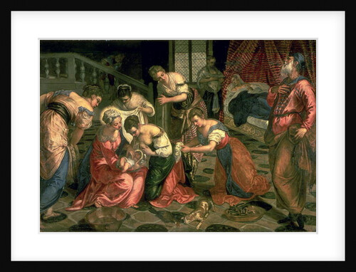 The Birth of St. John the Baptist, 1550-59 by Jacopo Robusti Tintoretto