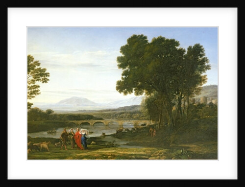 Landscape with Jacob and Laban and Laban's Daughters, 1654 by Claude Lorrain