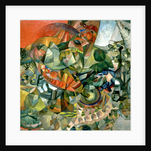 Allegory of the Patriotic War of 1812, 1914 by Aristarkh Vasilievic Lentulov