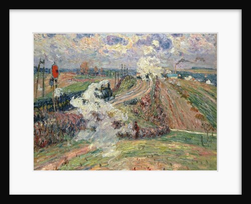The Two Trains by Jean Baptiste Armand Guillaumin
