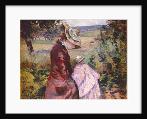 Madame Guillaumin reading, c.1887 by Jean Baptiste Armand Guillaumin