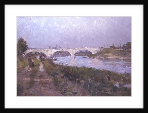 The Bridge over the Marne at Charenton by Albert-Charles Lebourg