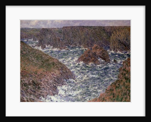 Port Domois at Belle Ile, 1886 by Claude Monet