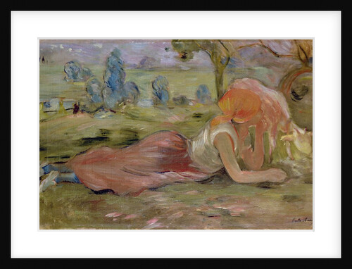 The Goatherd, 1891 by Berthe Morisot