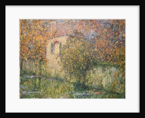 The House by the River by Henri Eugene Augustin Le Sidaner