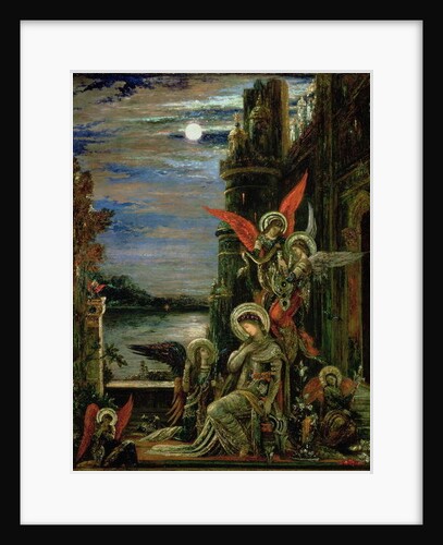 St. Cecilia 1897 by Gustave Moreau