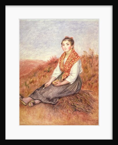 Woman with a bundle of firewood, c.1882 by Pierre Auguste Renoir