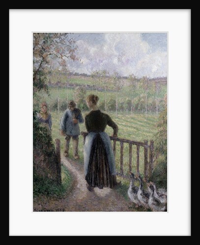 The Woman with the Geese, 1895 by Camille Pissarro