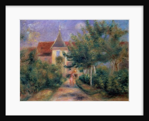 Renoir's house at Essoyes, 1906, by Pierre Auguste Renoir