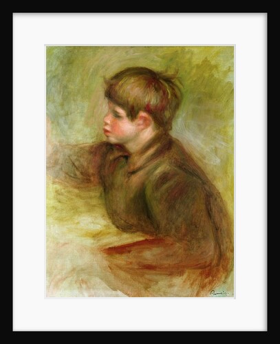 Portrait of Coco painting, c.1910-12 by Pierre Auguste Renoir