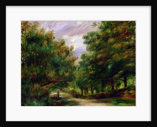 The road near Cagnes, 1905 by Pierre Auguste Renoir