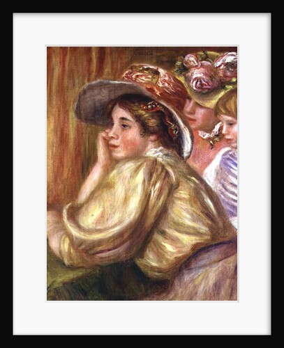 Coco and the two servants, 1910 by Pierre Auguste Renoir