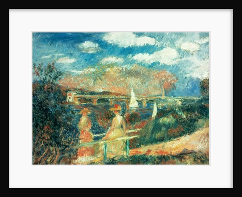 The banks of the Seine at Argenteuil, 1880 by Pierre Auguste Renoir