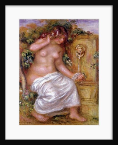 The Bather at the Fountain, 1914 by Pierre Auguste Renoir