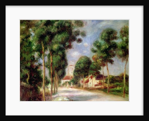 The Road to Essoyes, 1901 by Pierre Auguste Renoir