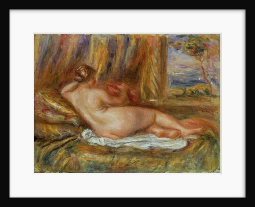 Reclining nude, 1914 by Pierre Auguste Renoir