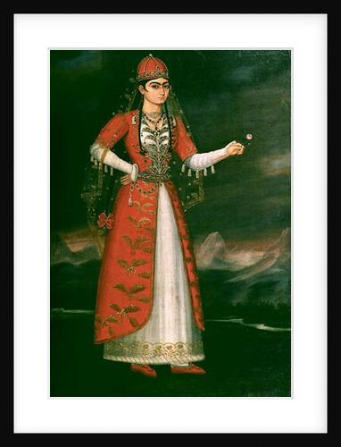 Portrait of Nino Eristavi, Iranian, 1829 by Iranian School