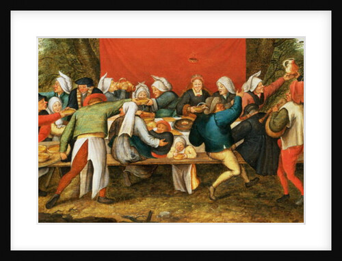 A Wedding Feast by Pieter the Younger Brueghel