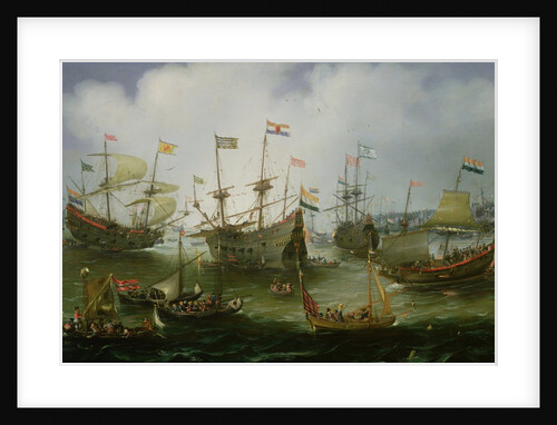 The Return to Amsterdam of the Second Expedition to the East Indies on 19th July 1599 by Andries van Eertvelt