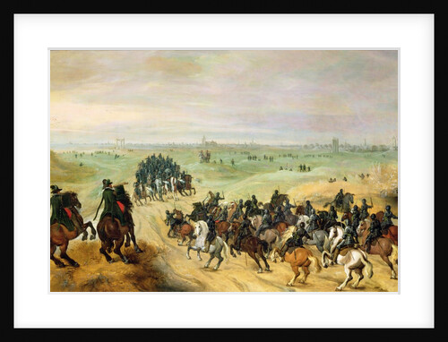 The Confrontation, 1600 by Sebastian Vrancx