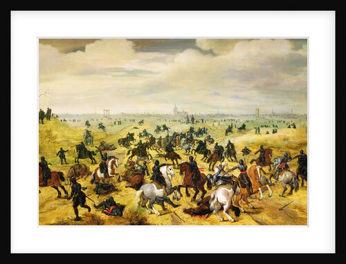 The Battle of Leckerbeetje, 1600 by Sebastian Vrancx
