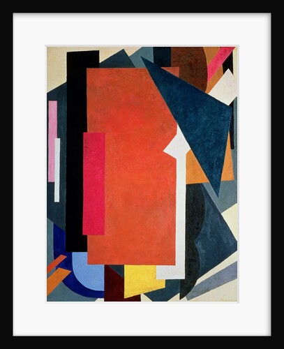 Painterly Architectonic, 1917 by Lyubov Sergeevna Popova