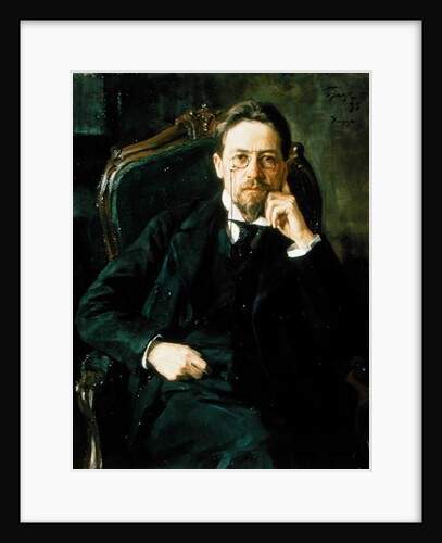 Anton Pavlovich Chekhov, 1898 by Osip Emmanuilovich Braz
