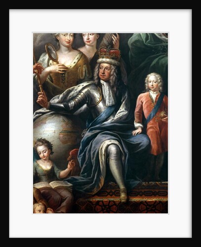 George I and his grandson, Prince Frederick by James Thornhill