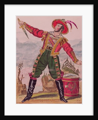 Mr. Osbaldiston as Andreas Hofer the Tyrolese patriot leader, pub. by W.G. Webb, London by English School