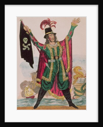Mr.T.P.Cooke in the role of the Flying Dutchman by English School