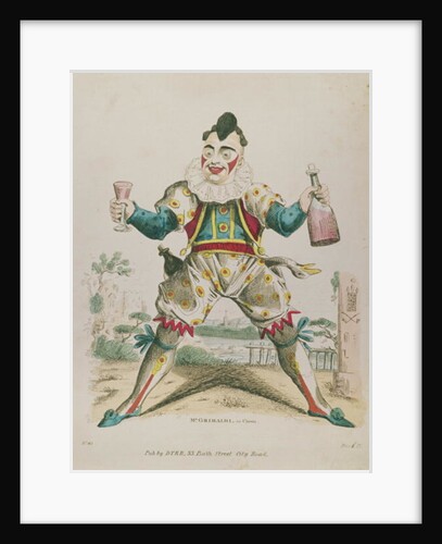 Mr. Grimaldi as Clown by English School