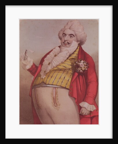 Signor Lablache as Dr. Dulcamara, the quack doctor in the opera 'The Elixir of Love' by Gaetano Donizetti by English School