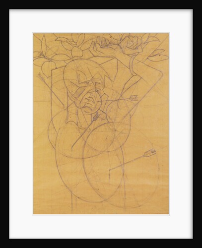 Kubista: Cupid striking by Anonymous Anonymous