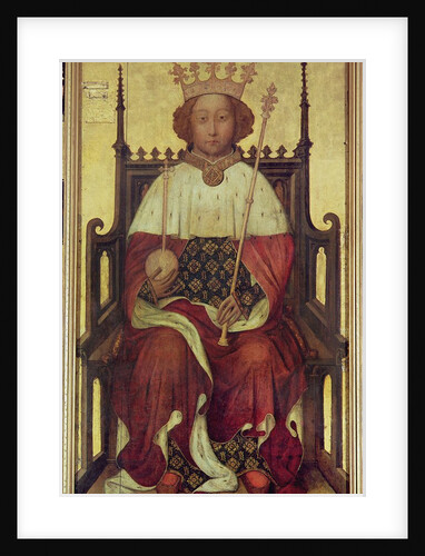 Portrait of Richard II 'The Westminster Portrait', 1390s by English School