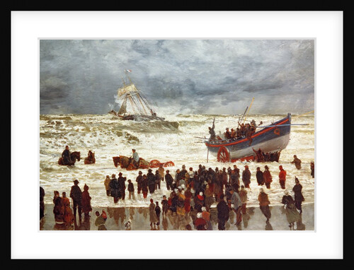 The Lifeboat, 1873 by William Lionel Wyllie