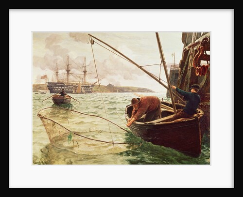 A Smelt Net, 1886 by Charles Napier Hemy