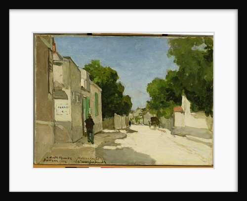 Millet's house at Barbizon, 1900 by Johannes Hendrik Weissenbruch