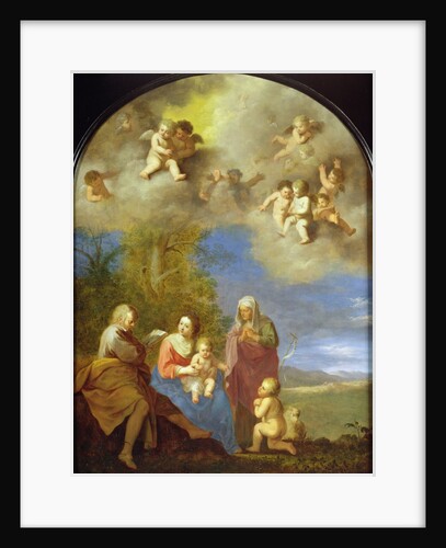 The Holy Family by Cornelis van Poelenburgh or Poelenburch