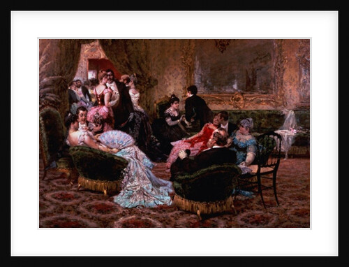 An Entertaining Evening by Egisto Lancerotto