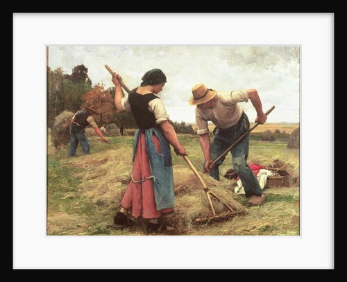 Haymaking, 1880 by Julien Dupre