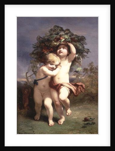 Returning before the Storm, 1850 by Alexandre Marie Longuet