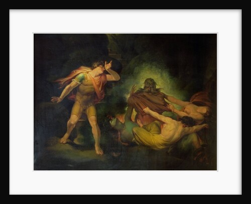 The Fire King appears to Count Albert, c.1801-10 by Henry (1741-1825) Fuseli