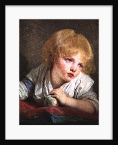 Child with an Apple, late 18th century by Jean Baptiste Greuze