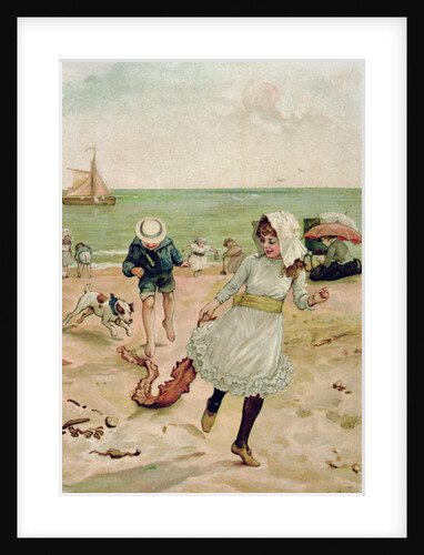 Children and Seaweed from Sunbeams by Edward Killingworth Johnson