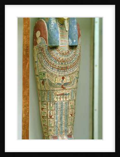 Inner coffin of Djeho, son of Psammetichus, from Akhmim, c.250 BC by Egyptian Ptolemaic Period