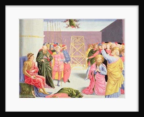 St. Peter and Simon Magus, 15th century by Benozzo di Lese di Sandro Gozzoli